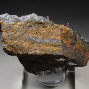 ADAMITE var. MANGANOAN, GOETHITE