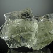 Fluorite - gem-clear modified cubes