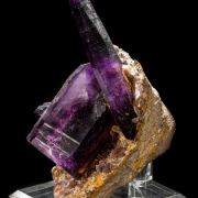 Large Grape Jelly Amethyst on Matrix
