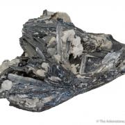 Stibnite with Barite and Quartz (significant locality)