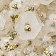 Pyrite on/in Calcite