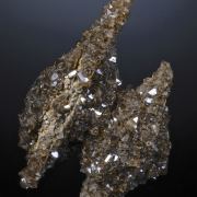 Quartz replacing and coating Glauberite