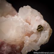 Mangano Calcite with Quartz