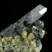 Quartz with Stannite and mica