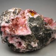SHIGAITE, RHODOCHROSITE