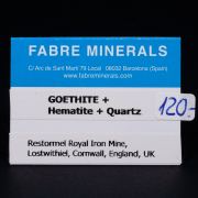 Goethite with Hematite and Quartz