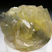Prehnite with Graphite rod