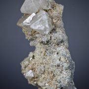 Cerussite - bipyramidal twins