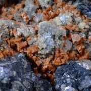 Galena, Cerussite and Wulfenite -Classic