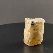Magnetite on apatite - Cedar City, Iron Co., Utah, USA