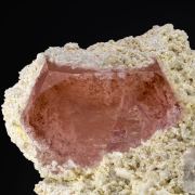 Beryl var. Morganite with Quartz and Albite