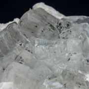 Fluorite with Baryte and Chalcopyrite inclusions
