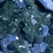 Dioptase on Shattuckite
