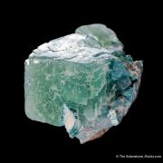 Calcite with Malachite Inclusions