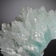 Aragonite - crystallized, with Copper coloring