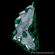 Malachite freeform carving (circa 1890s)