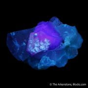 Fluorite with Topaz (rare combination)