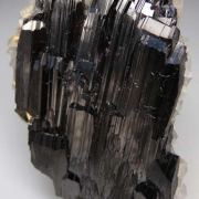 Calcite on Ferberite