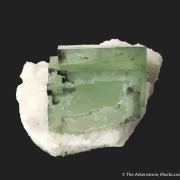 Fluorite on Quartz