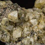 Calcite with Pyrite