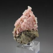 RHODOCHROSITE, NATROLITE