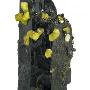 Zircon, aegirine, titanite, magnetite