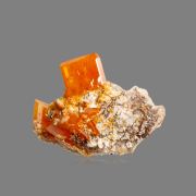 Wulfenite with Mimetite