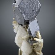 Galena with Calcite, Quartz etc. 