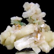 Fluorapophyllite, heulandite, stilbite