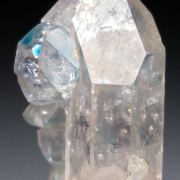 Euclase on Quartz