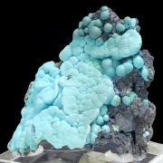 Chrysocolla, malachite