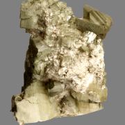 Adularia with Chlorite and Apatite.