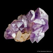 Quartz var. Amethyst on Quartz