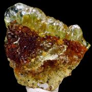 Opal var. hyalite CRAZY FLUORESCENCE