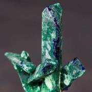 Malachite after Azurite