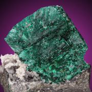 Malachite  pseudomorph after Azurite