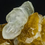 Calcite with Fluorite