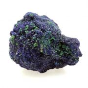 Chessylite ( Azurite ) + Cuprite.