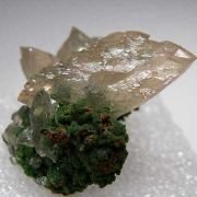 Calcite on Conichalcite