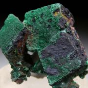 Malachite after Azurite