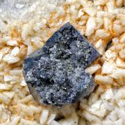 Calcite, Galena - Elmwood Mine, Tennessee, USA