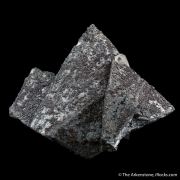 Lautite on Tennantite with Quartz