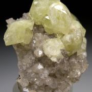 Datolite on Quartz
