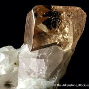 Topaz with Quartz and Cleavelandite
