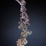 Copper- arborescent and spinel twin crystals
