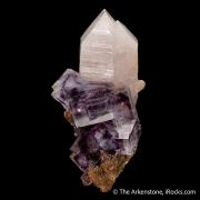 Fluorite with Quartz