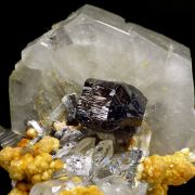 Cassiterite, apatite, arsenopiryte, quartz, siderite
