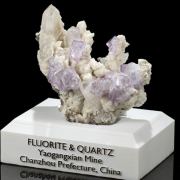 Fluorite, Dolomite, Quartz & Muscovite