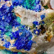 Linarite, Brochantite
