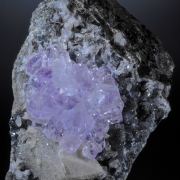 Amethyst and Quartz ps after Calcite